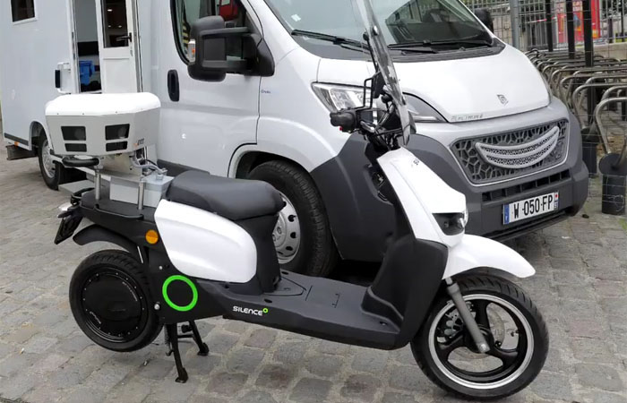 scooter stationnement payant Moovia